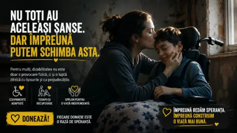 Împreună redăm speranța persoanelor cu dizabilități — imagine din galerie